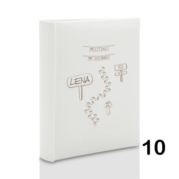 Album na chrzest, wsuwany, 50 zdjęć 15X21, personalizowany, 12 wzorów
